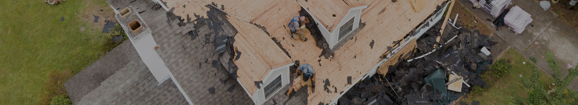 Workers Removing Shingles | Roof Inspection