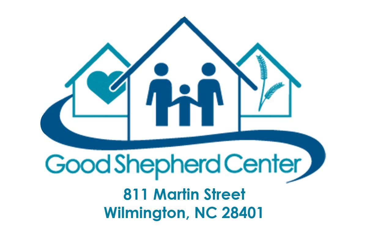 good shepard logo with address