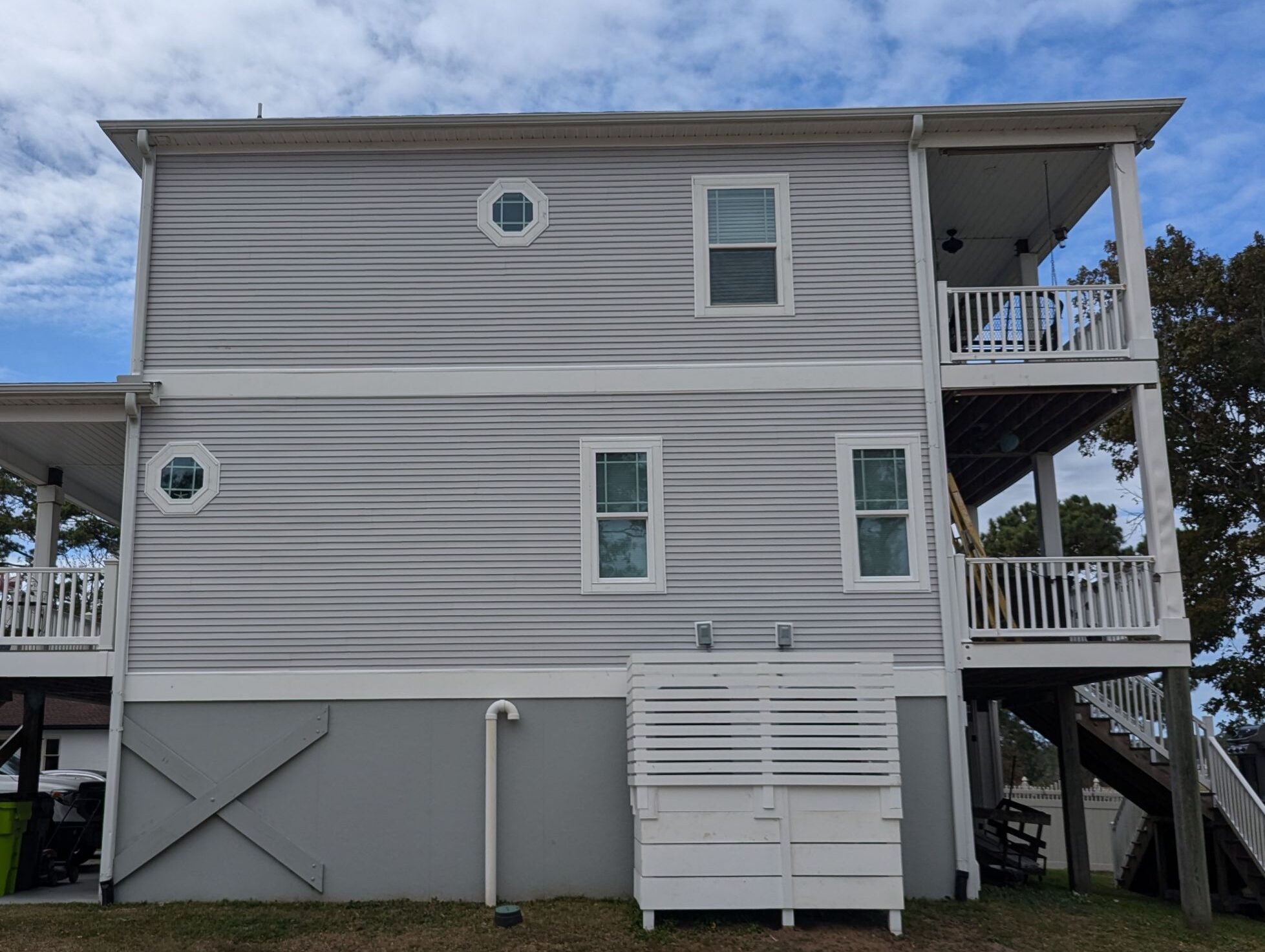 Replaced Vinyl Siding