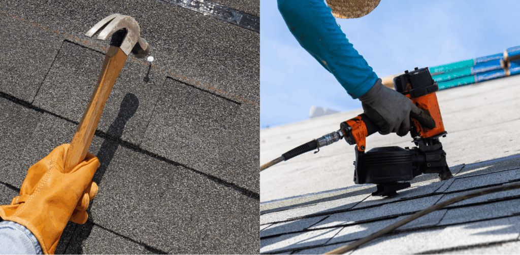 hand nail or nail gun