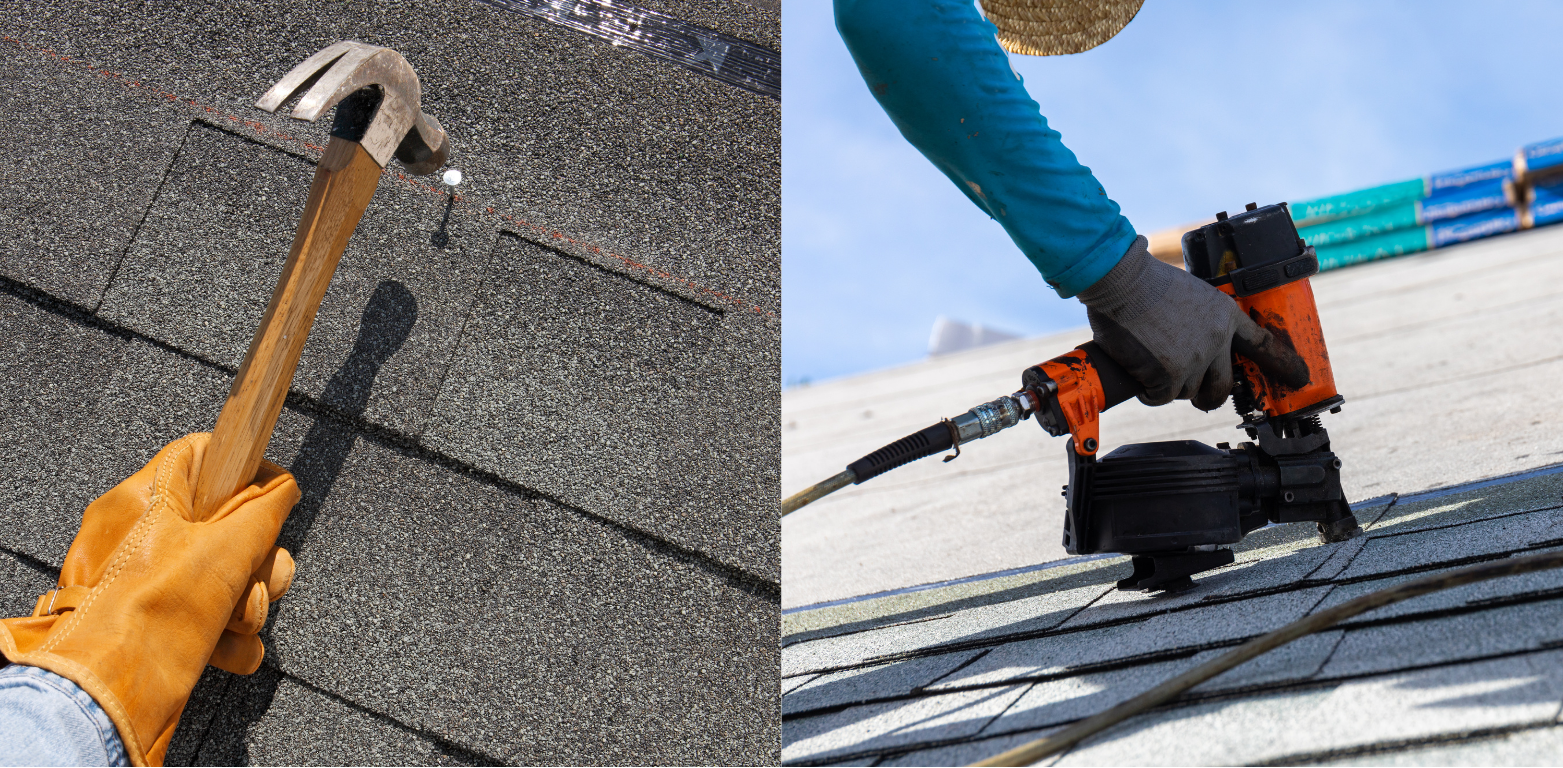 hand nail or nail gun